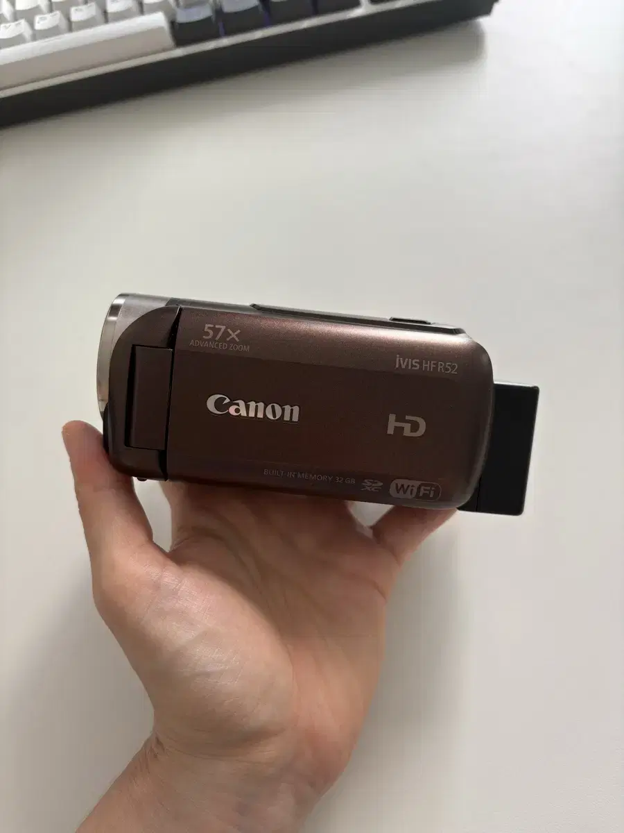 【美品】Canon iVIS HF R52 Amazon | Canon デジタルビデオカメラ iVIS HF R52 レッド 光学